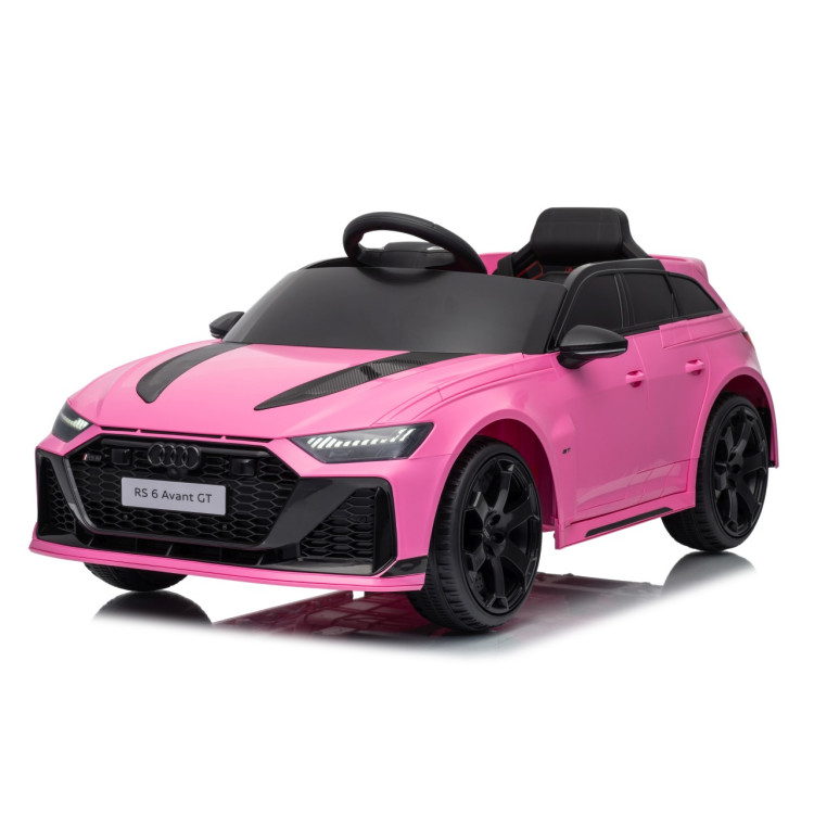 Elektrické autíčko - Audi RS6 Avant GT - ružové